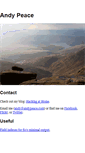 Mobile Screenshot of andypeace.com